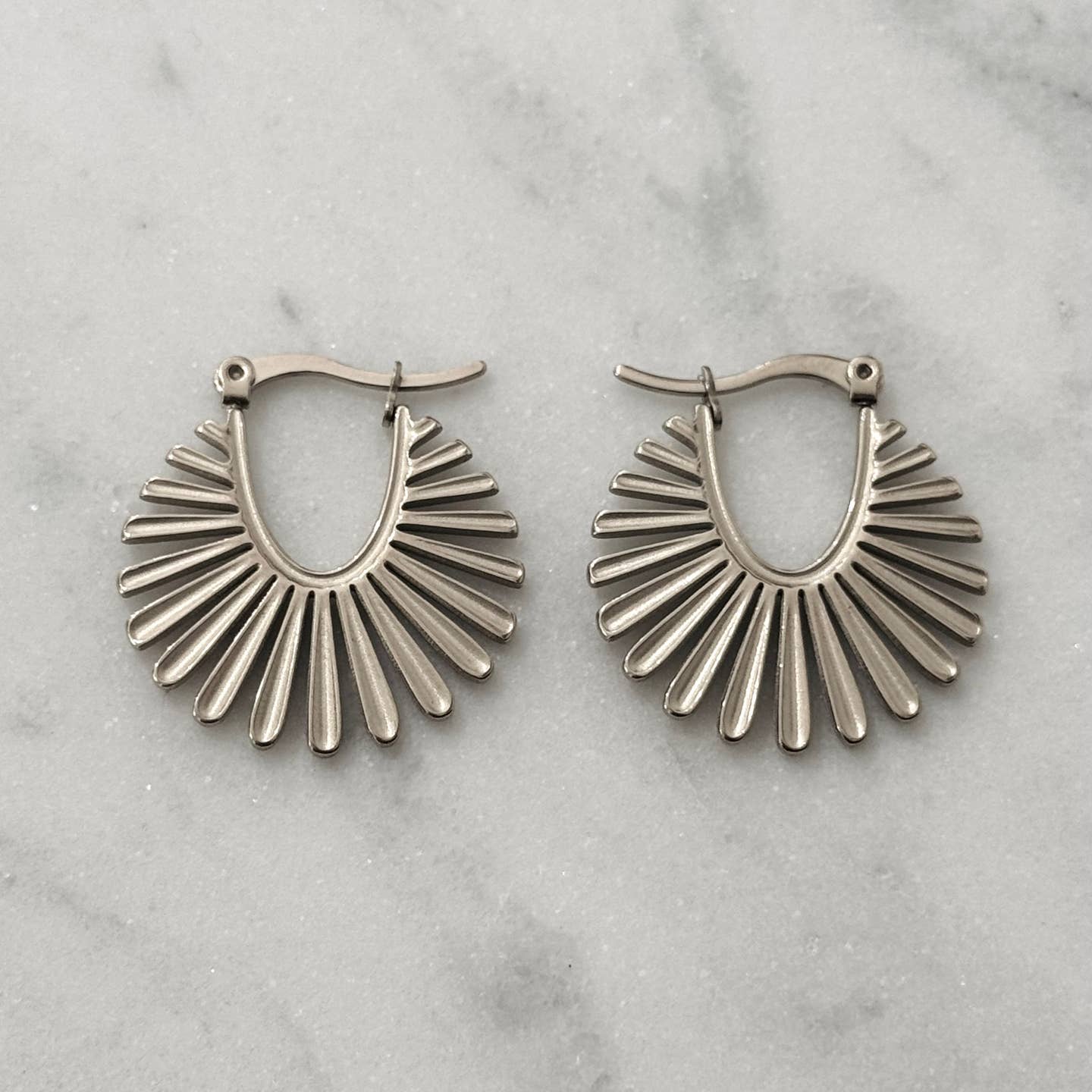 Sunburst earrings