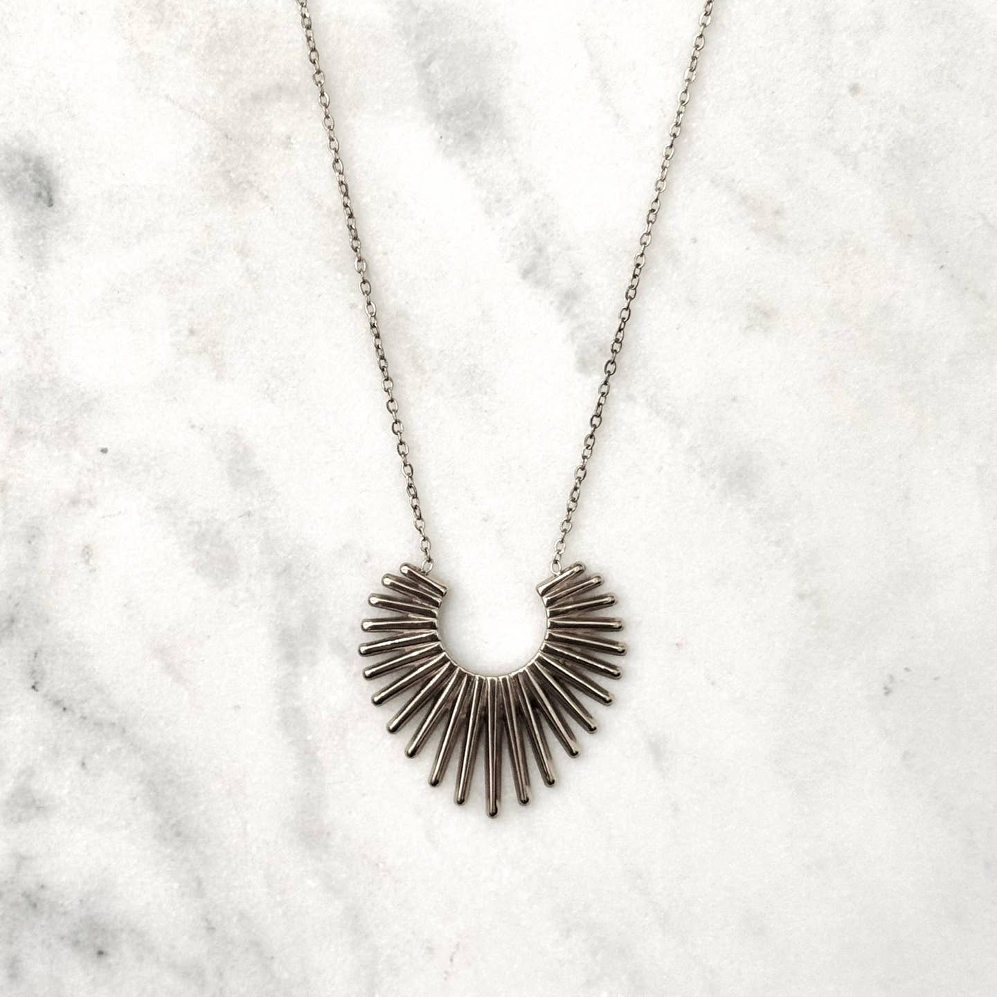 Sunburst necklace