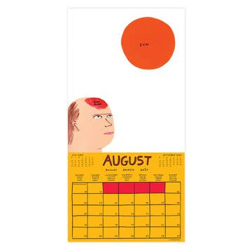 David Shrigley 2027 wall calendar