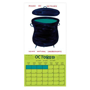 David Shrigley 2027 wall calendar