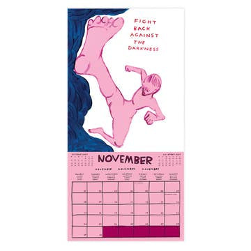 David Shrigley 2027 wall calendar