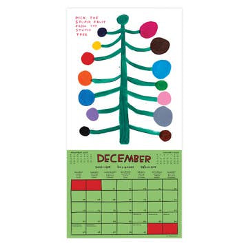 David Shrigley 2027 wall calendar