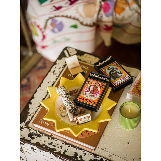 Tiger keepsake matchbox