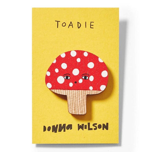 Toadie pin badge