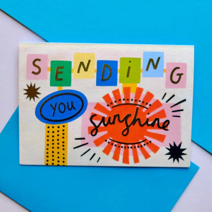 Sending you sunshine card