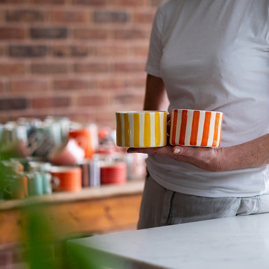 Musango candy stripe mug