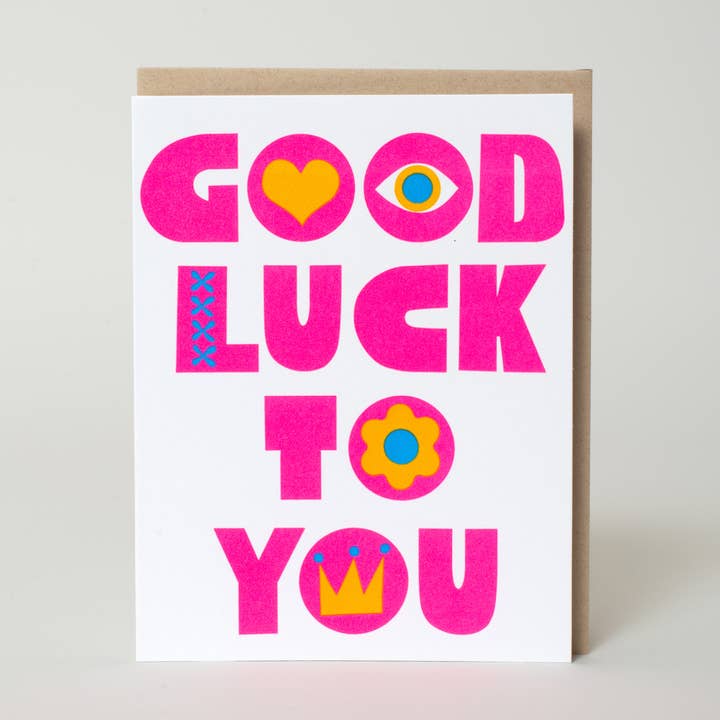 Good luck to you card