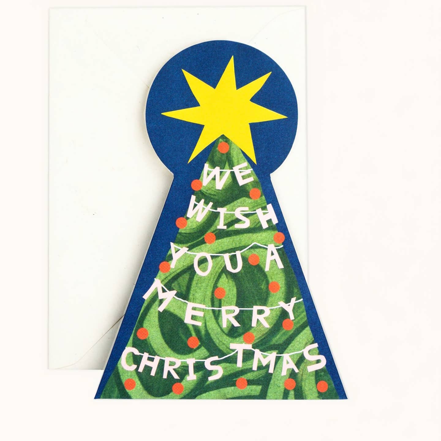 Merry Christmas tree card
