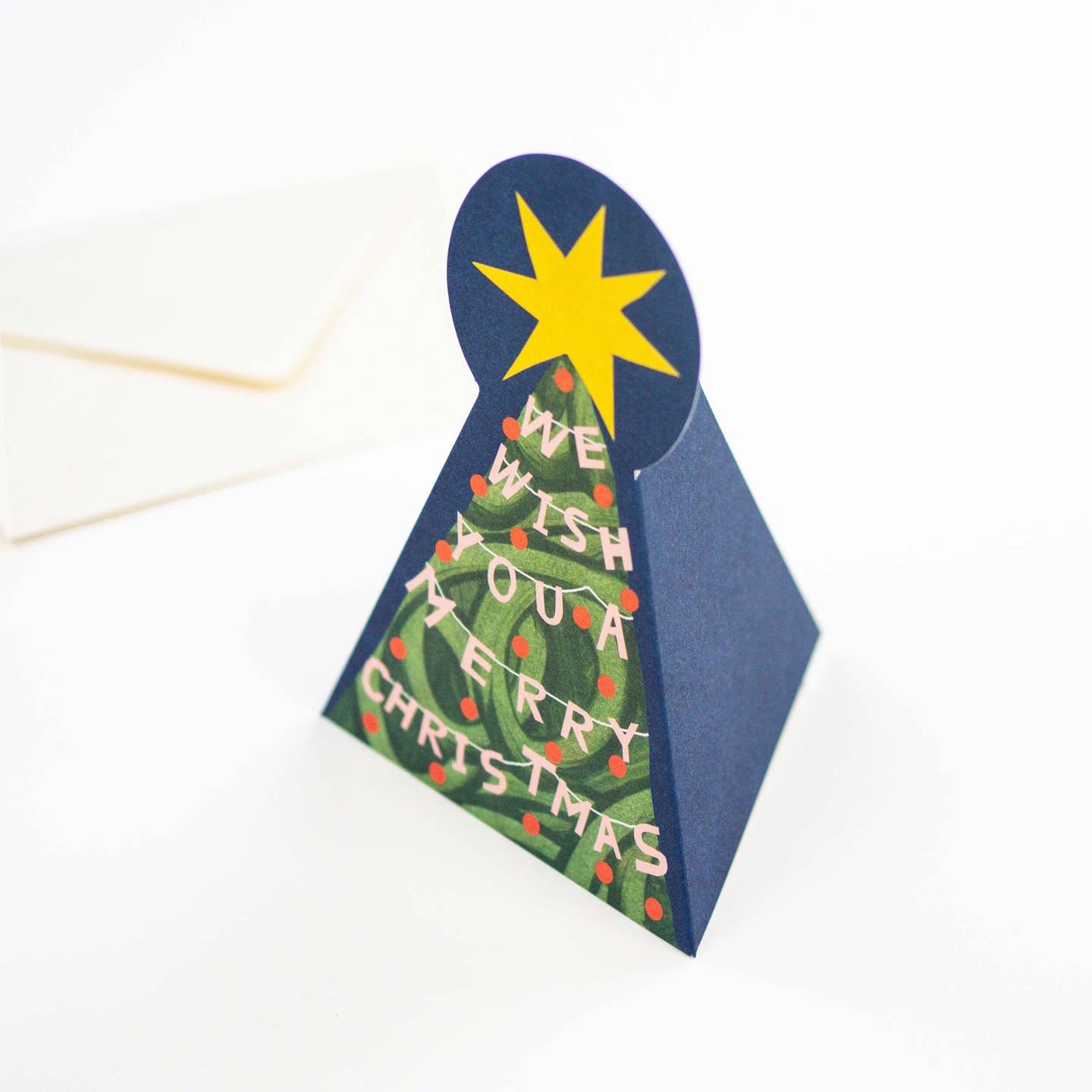 Merry Christmas tree card