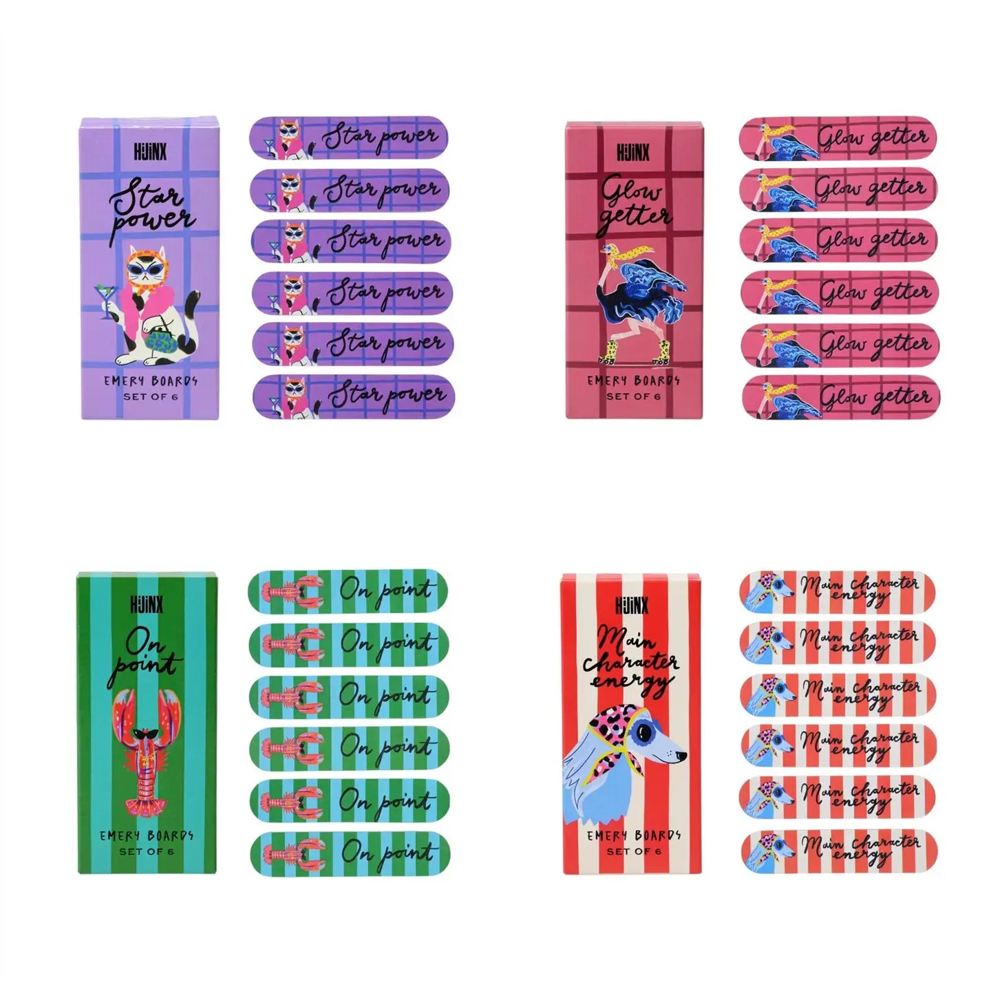 Hijinx emery boards