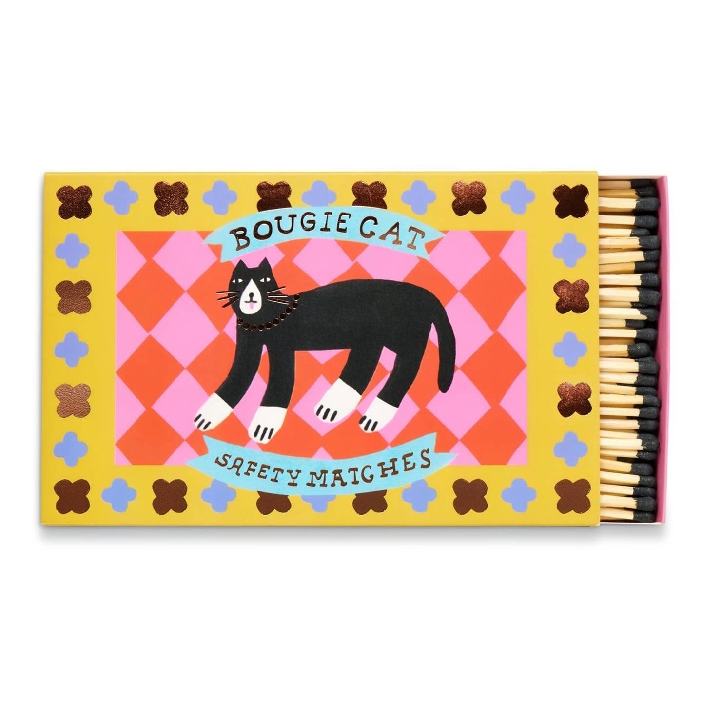 Bougie cat large matchbox
