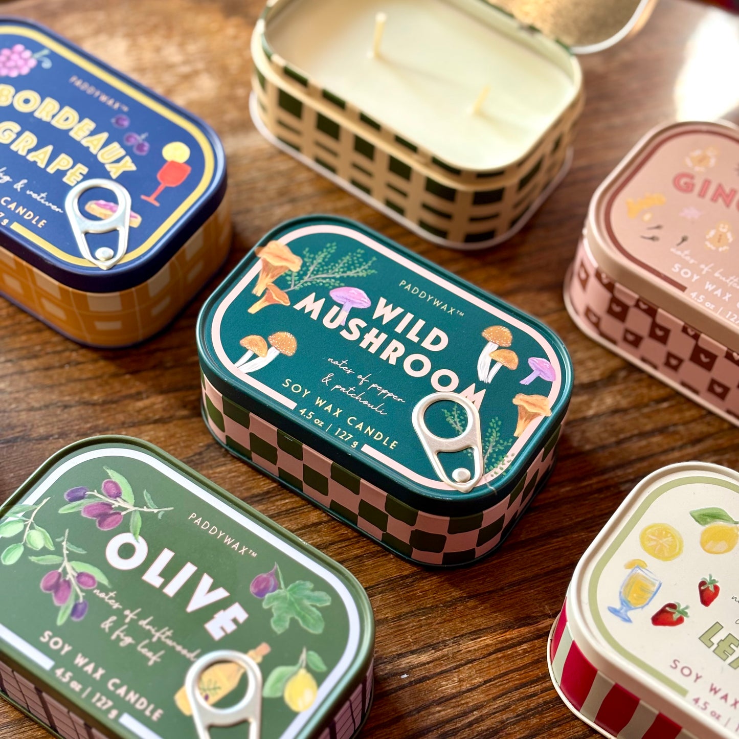 Candle in a tin