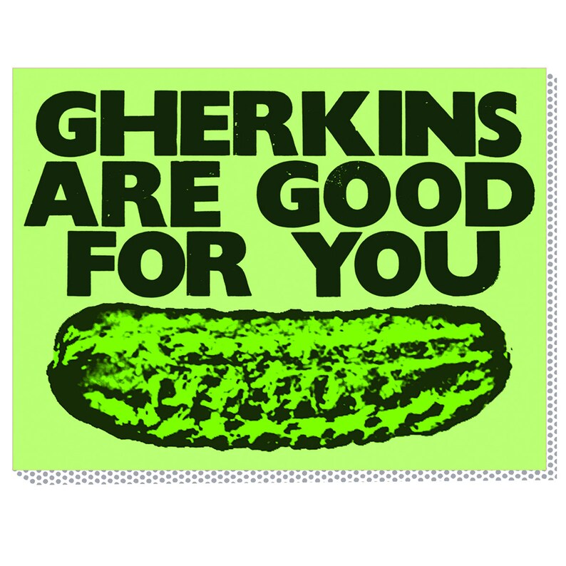 Gherkins sticker