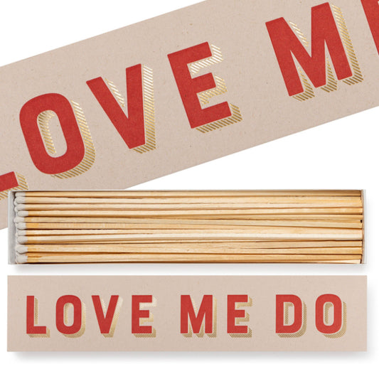 Love me do long matches
