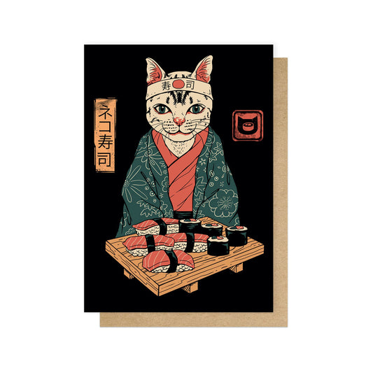 Neko sushi bar card