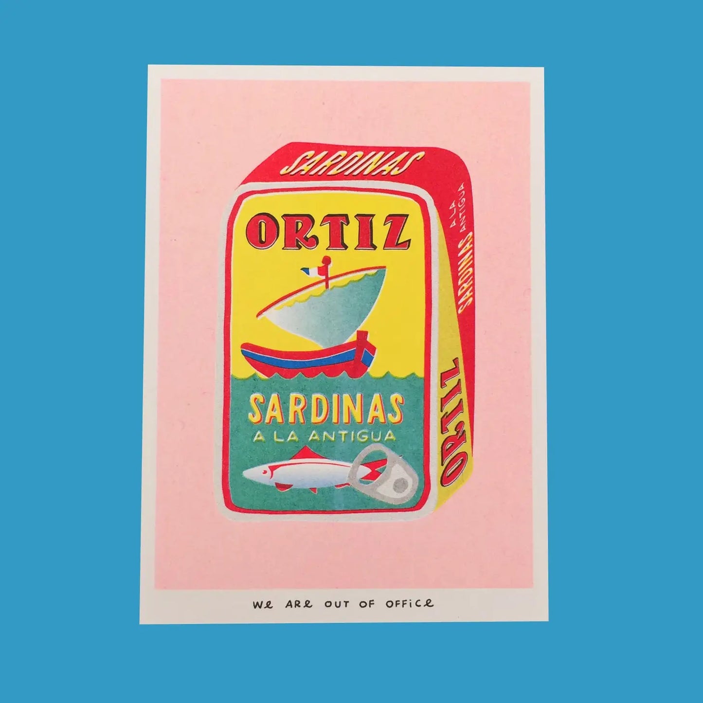 Ortiz sardinas riso print