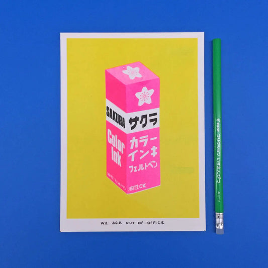 Sakura ink riso print