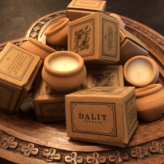 Dalit Terracotta tealight