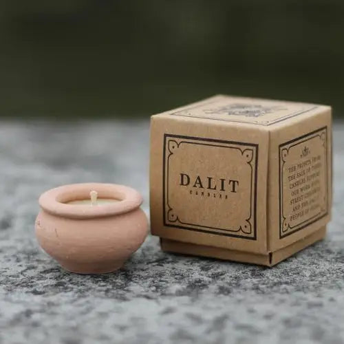 Dalit Terracotta tealight