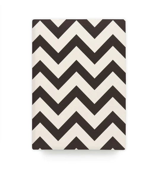 Black and white chevron wrap