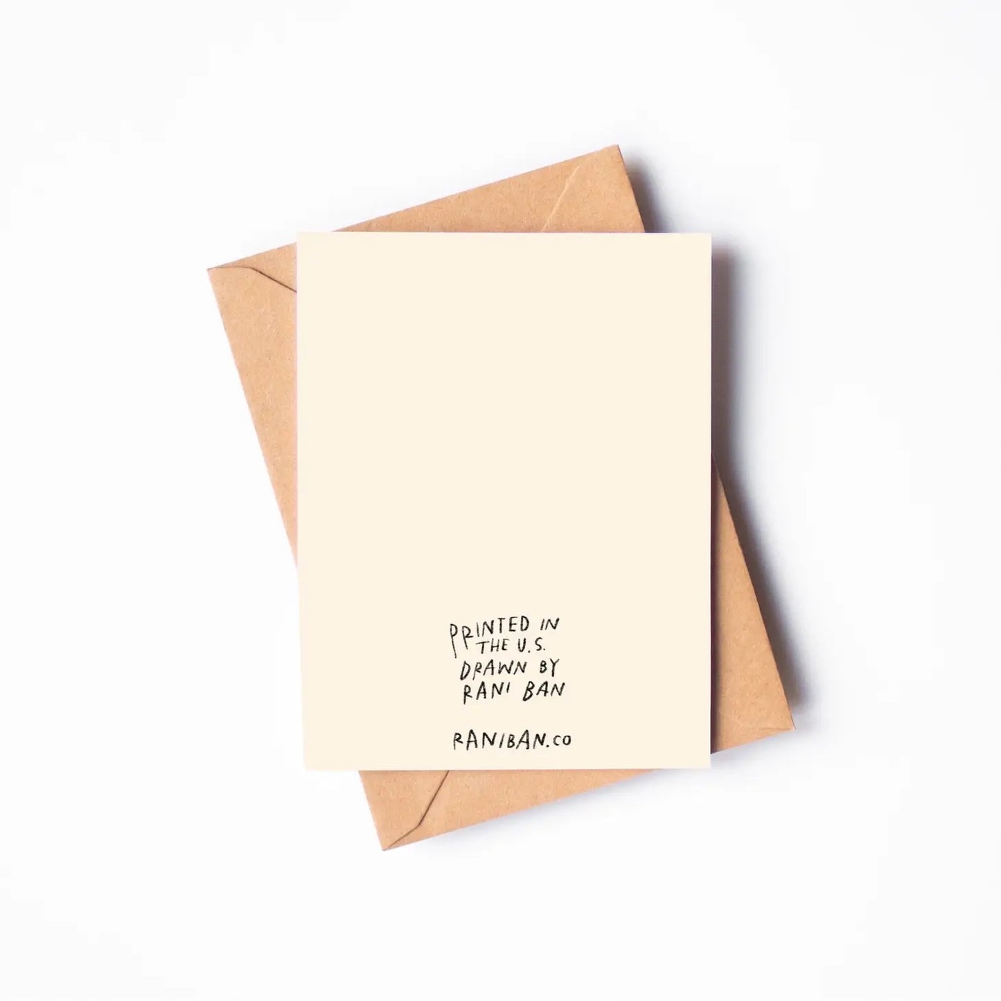 Thinking about you a lot card