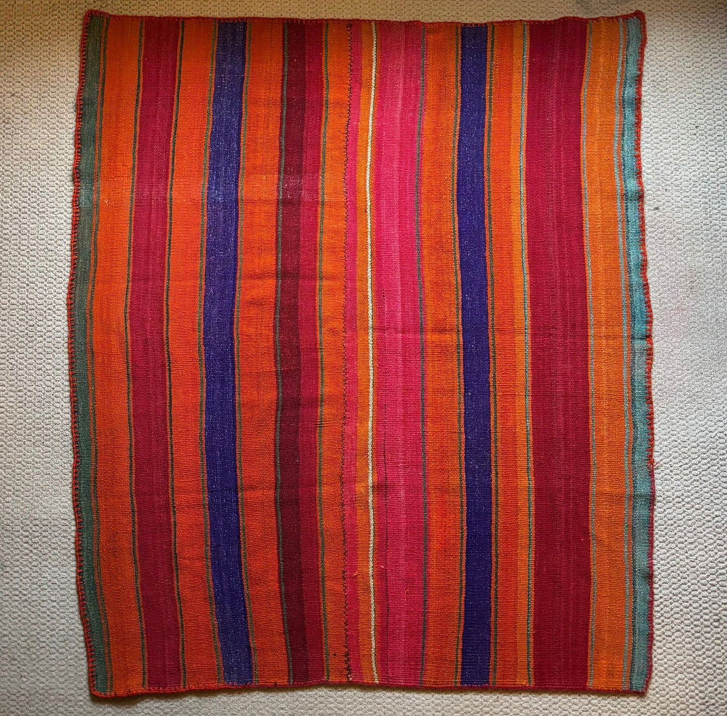 Peruvian frazada rug - No.14