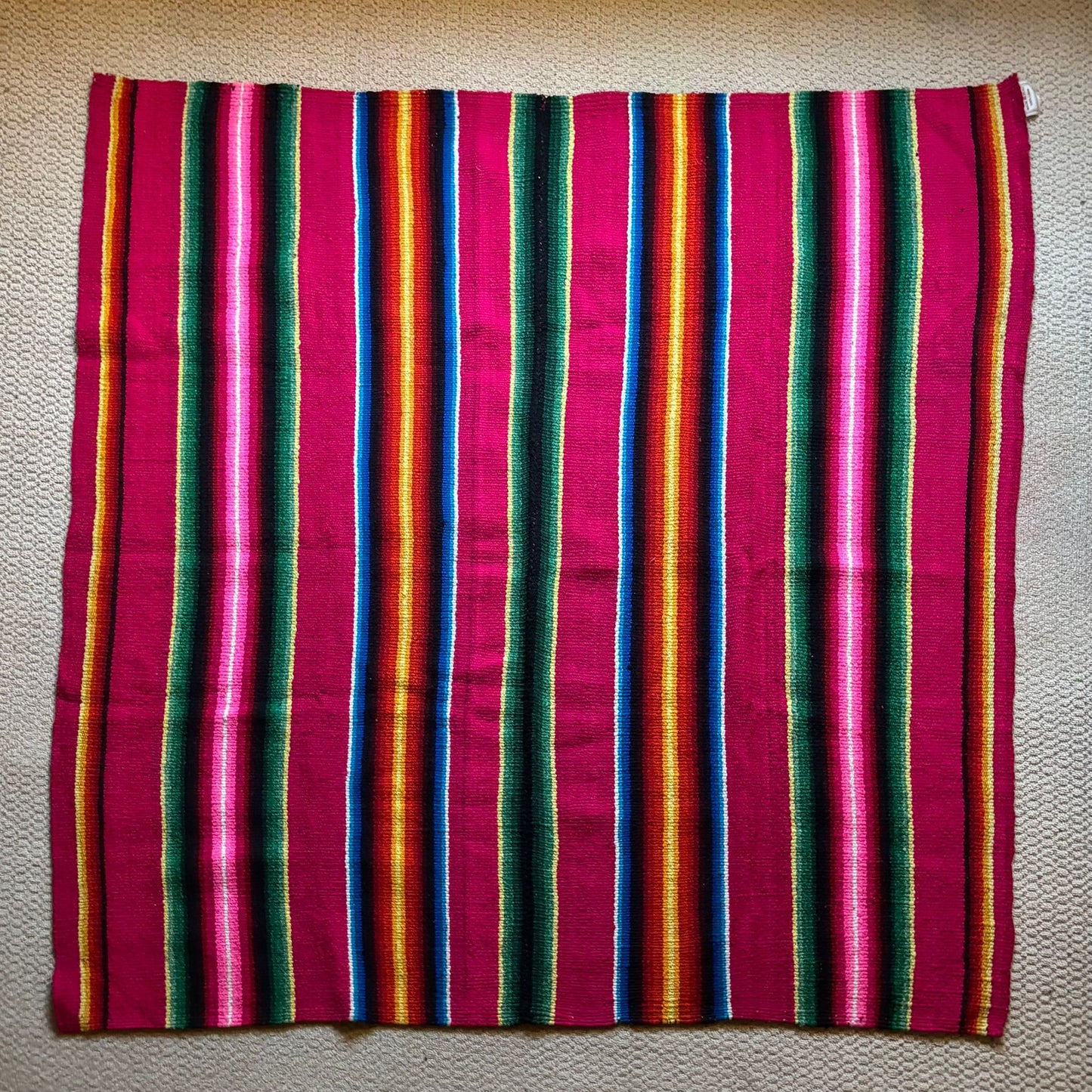 Peruvian frazada rug - No.3
