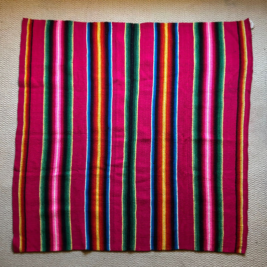 Peruvian frazada rug - No.3