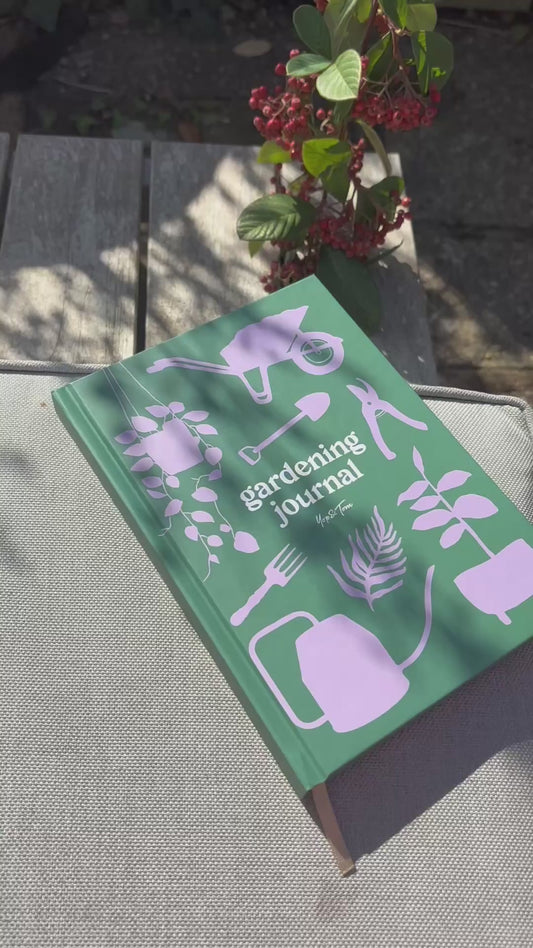 Gardening journal