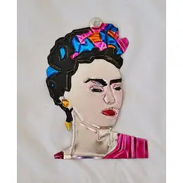 Frida tin decorations
