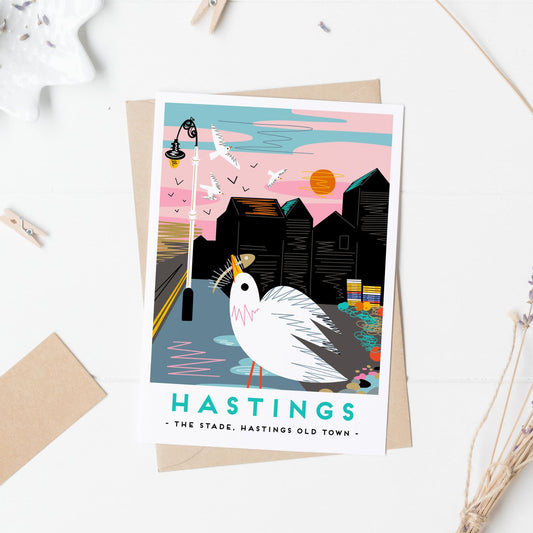 Hastings greetings card