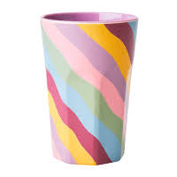 Tall melamine cups