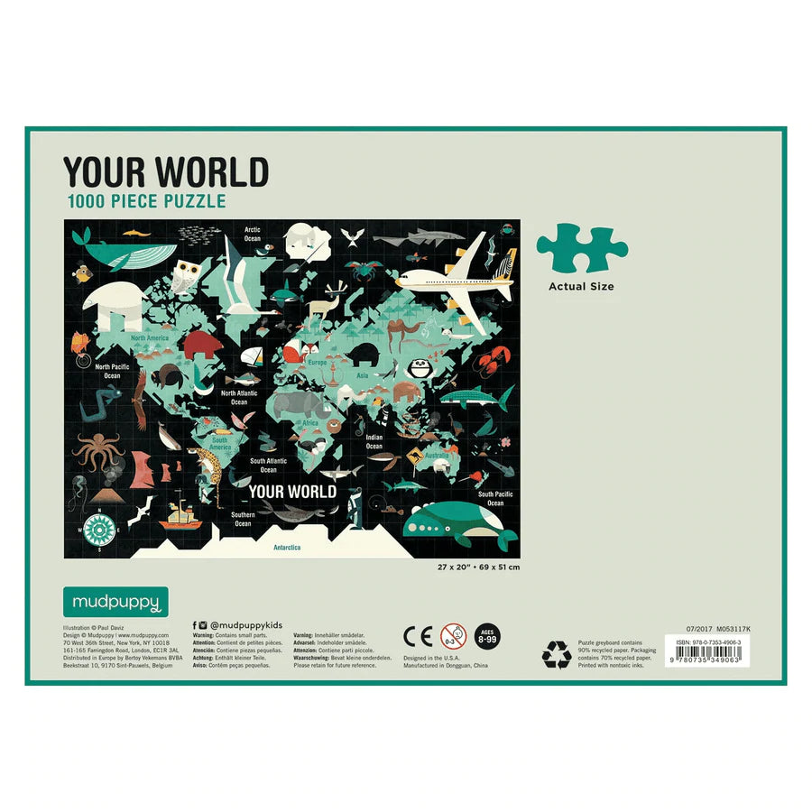 Your World 1000-piece puzzle