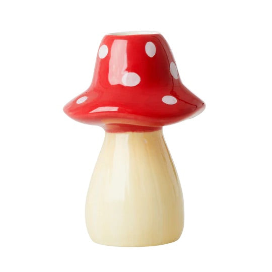 Mushroom candleholders
