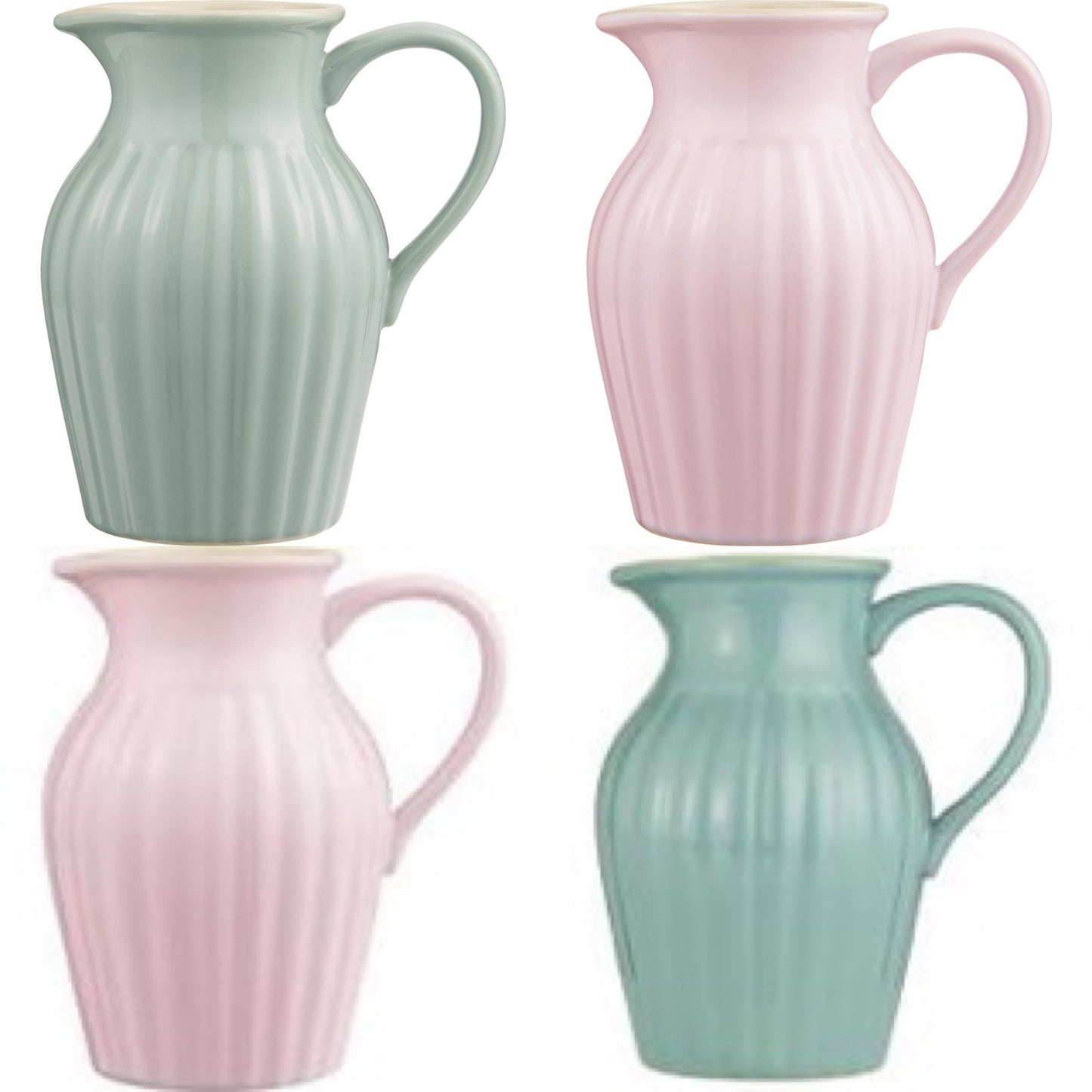 Stoneware pitcher jug