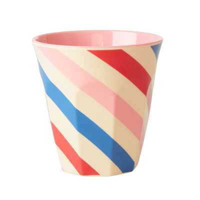 Patterned melamine cups