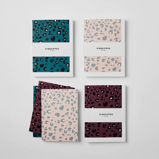 Leopard print card