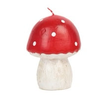 Toadstool candle