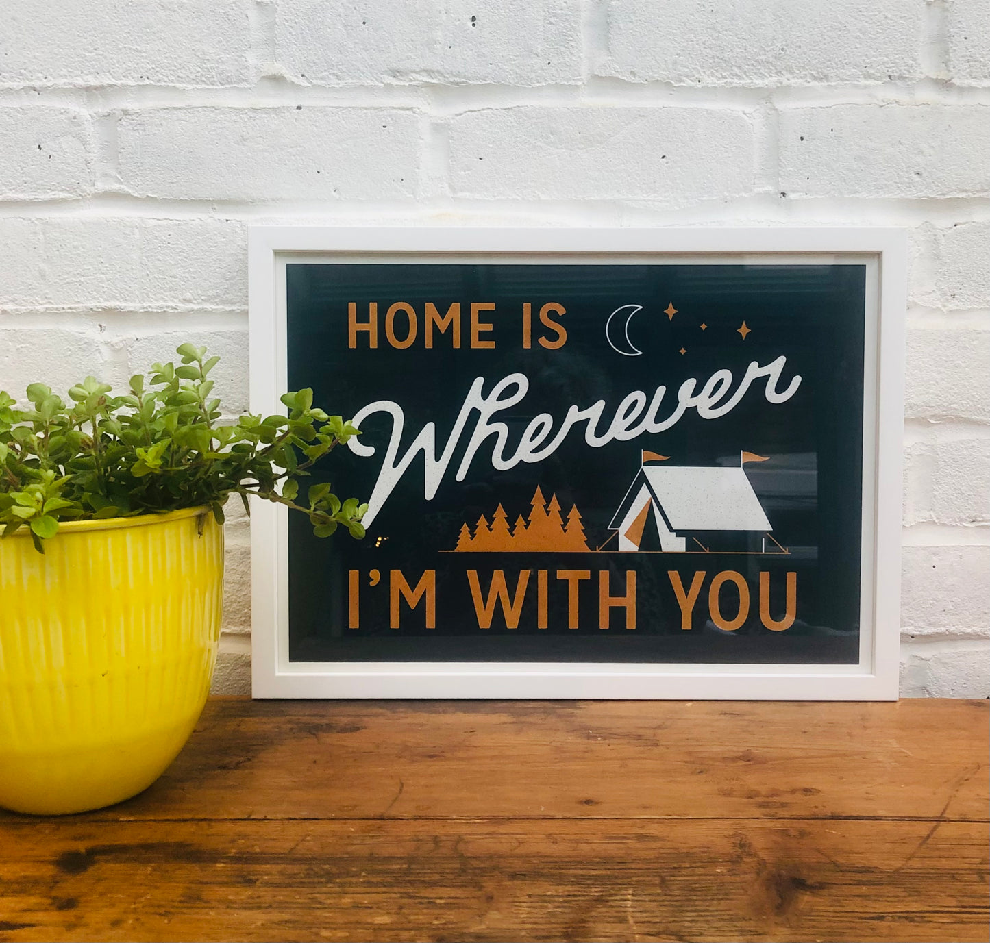 Home is wherever A3 print