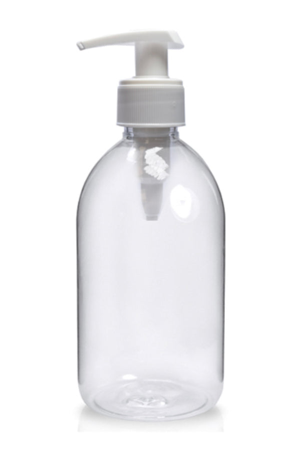 Clear plastic bottle 500ml