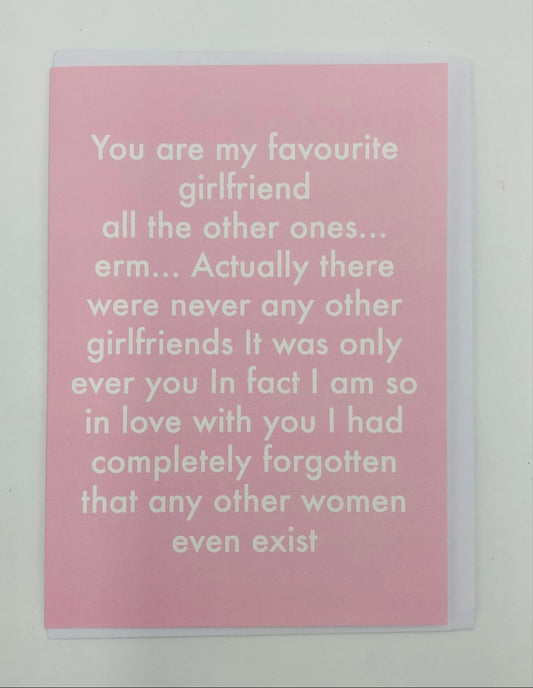 Favourite girlfriend