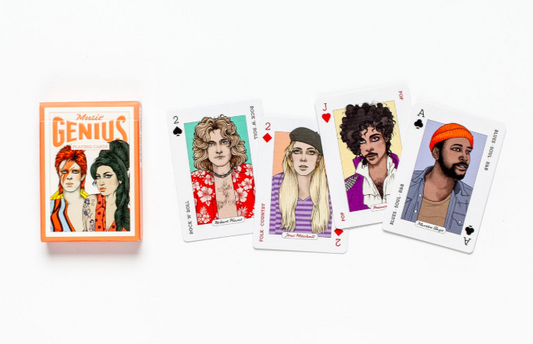 Music playing cards