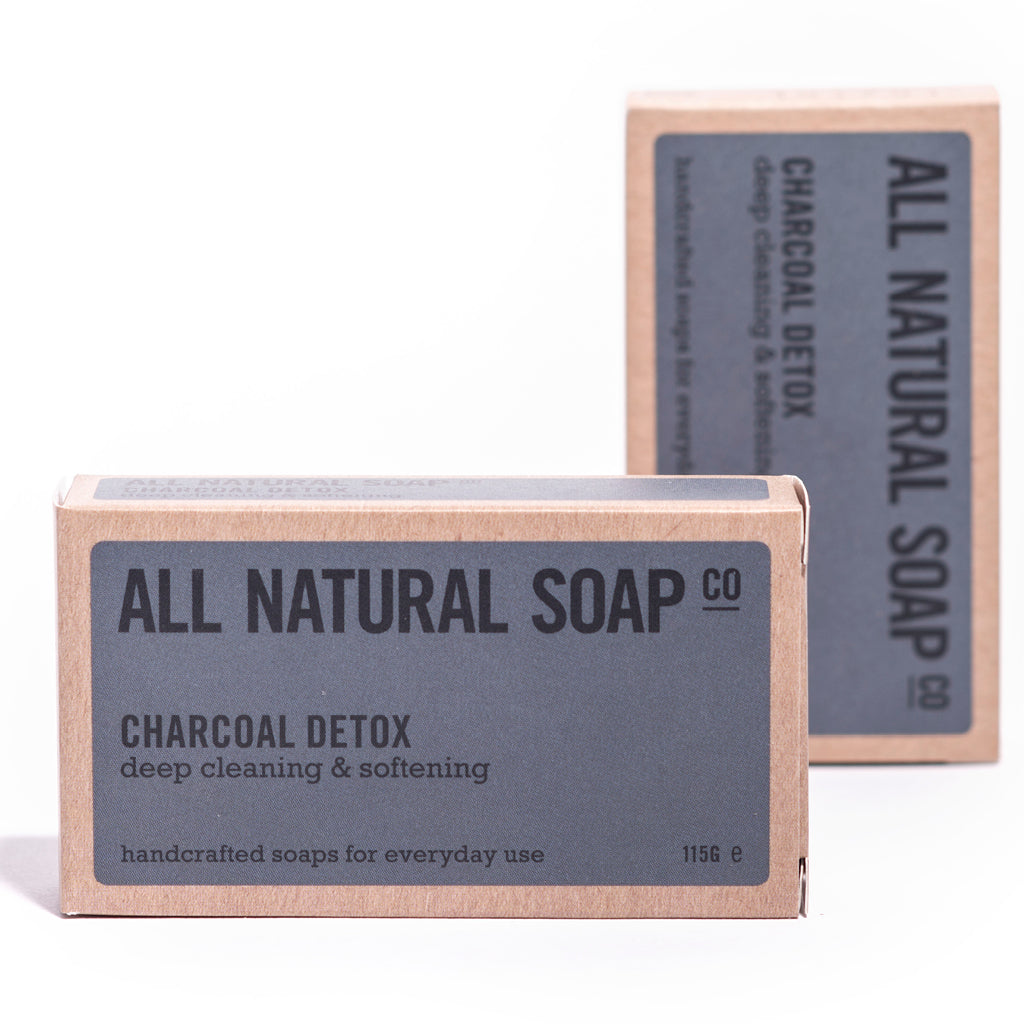 Charcoal detox soap