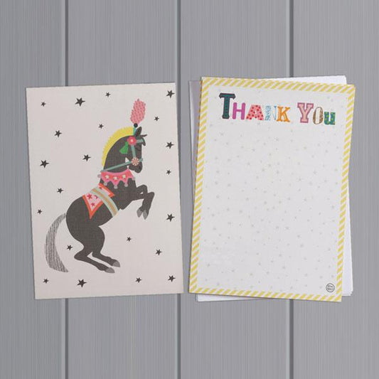 Thank you cards Horse
