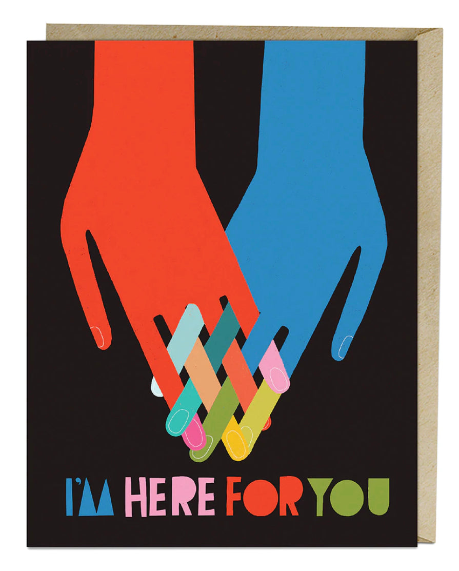 Here for You greetings card