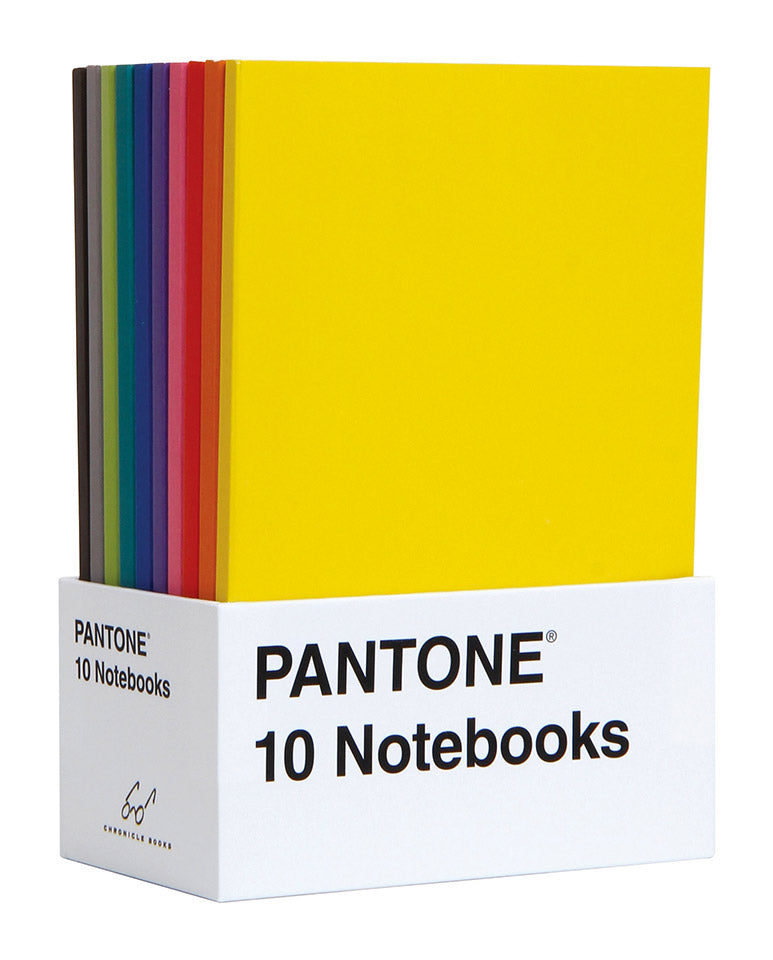 Set of Pantone notebooks