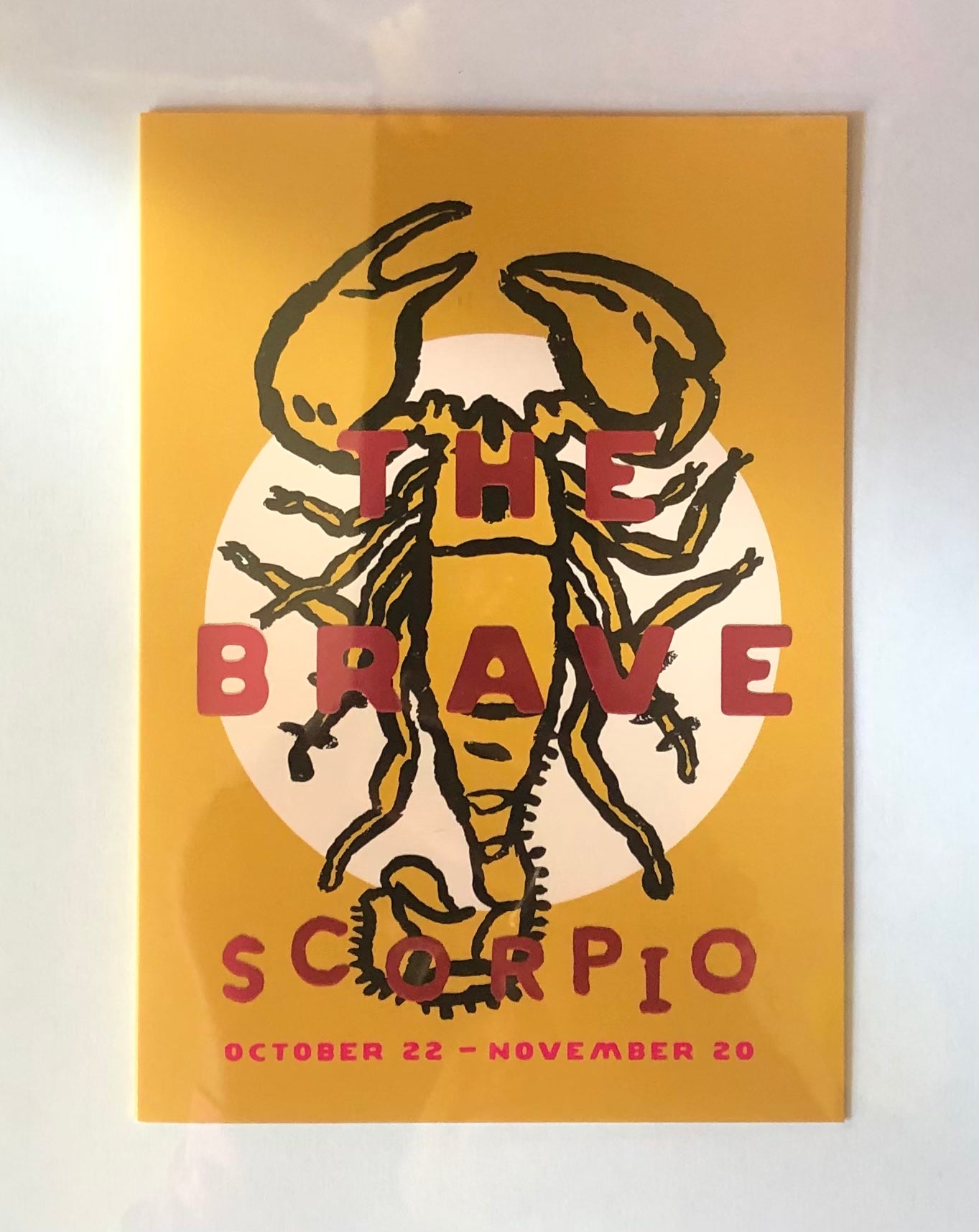 The Brave Scorpio card