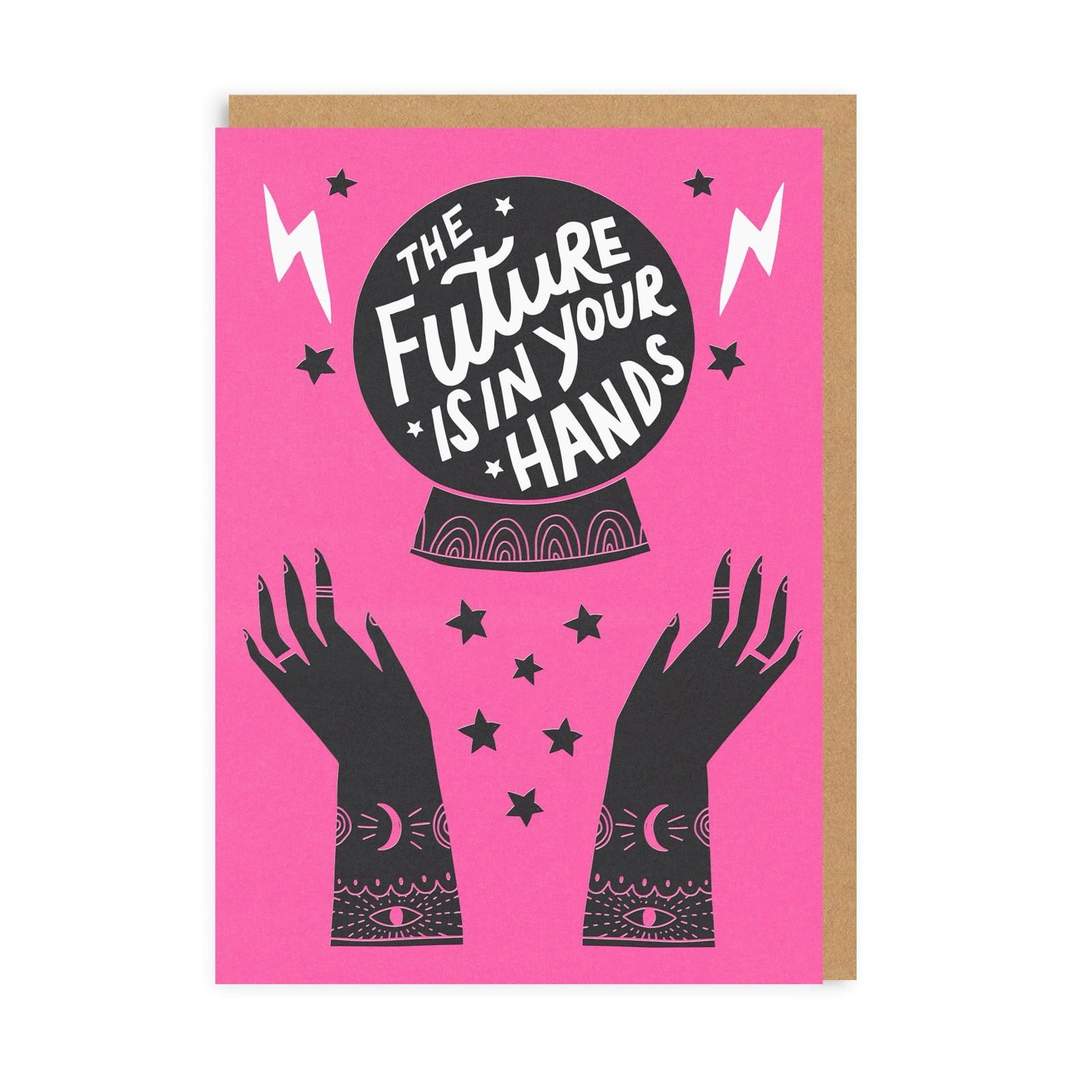 The Future is in your Hands card