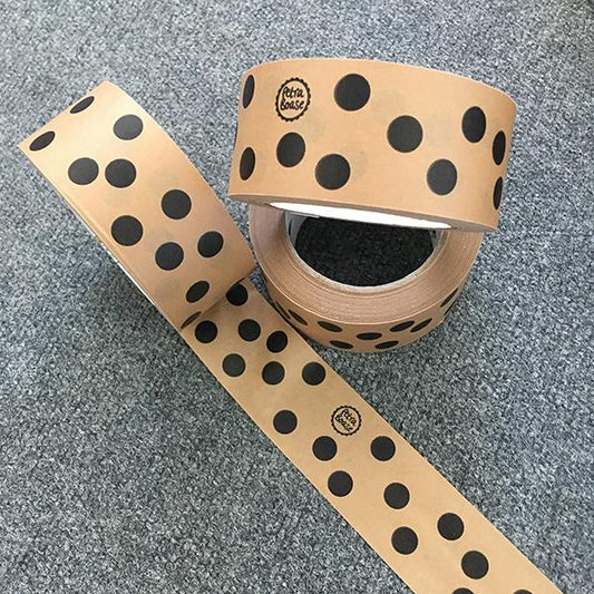 Spotty kraft paper masking tape