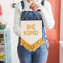 Be Kind cross stitch kit